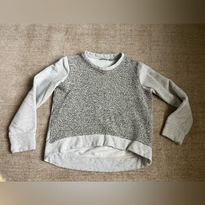 Athleta wool Sherpa crew neck